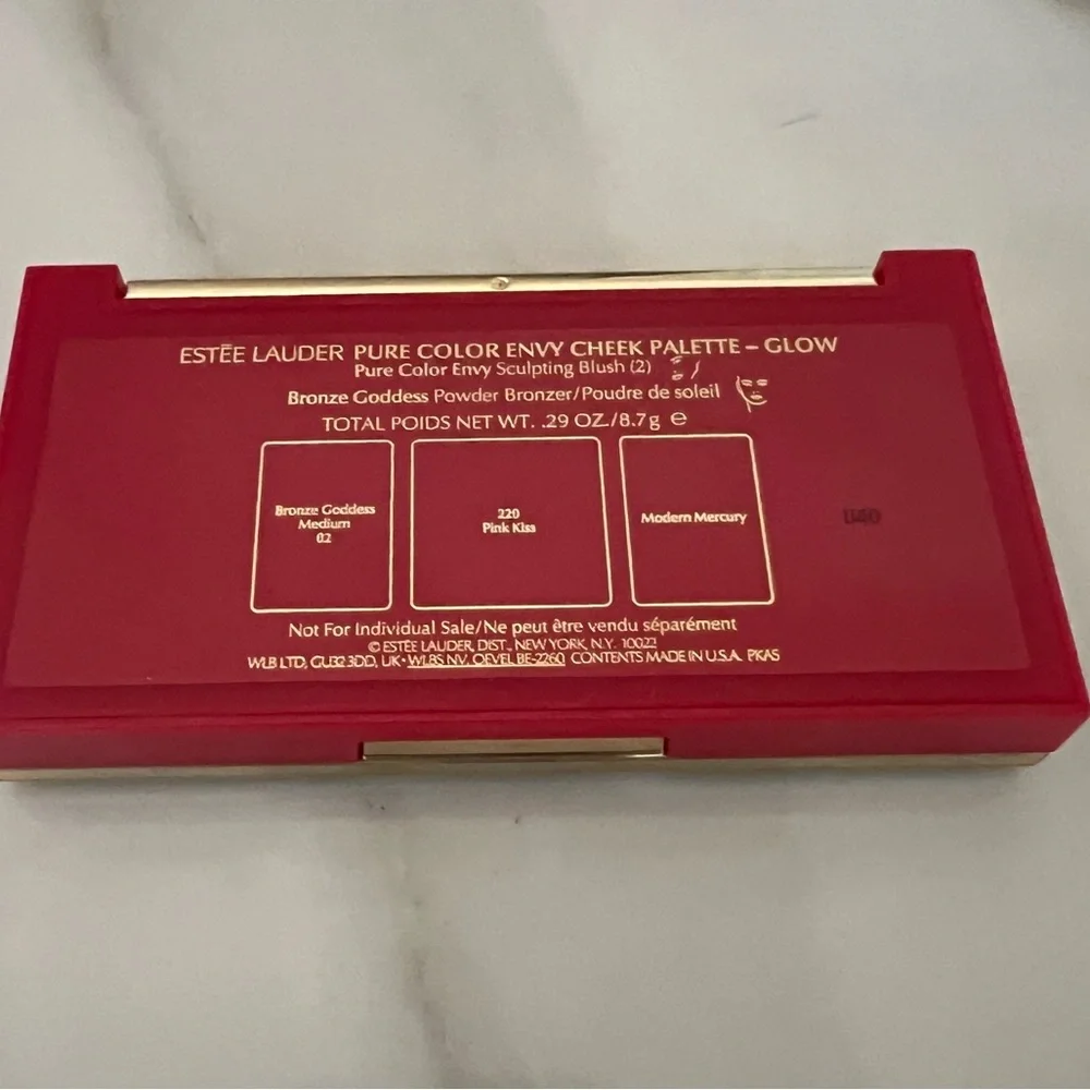ESTEE LAUDER PURE COLOR ENVY CHEECK PALETTE GLOW